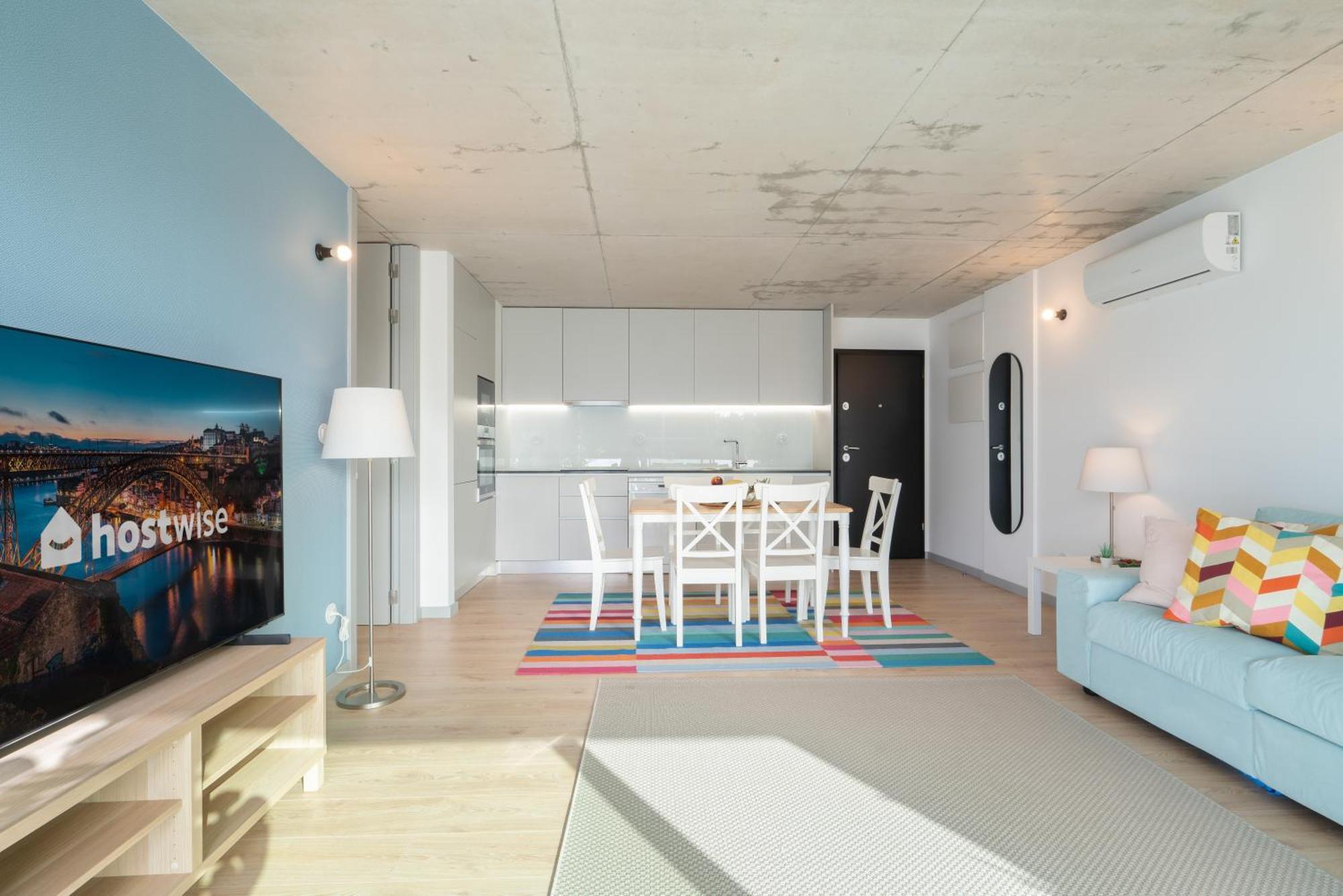 Host Wise - Luxurious Impressive Apartment - Balcony And Pool Vila Nova de Gaia Exterior photo